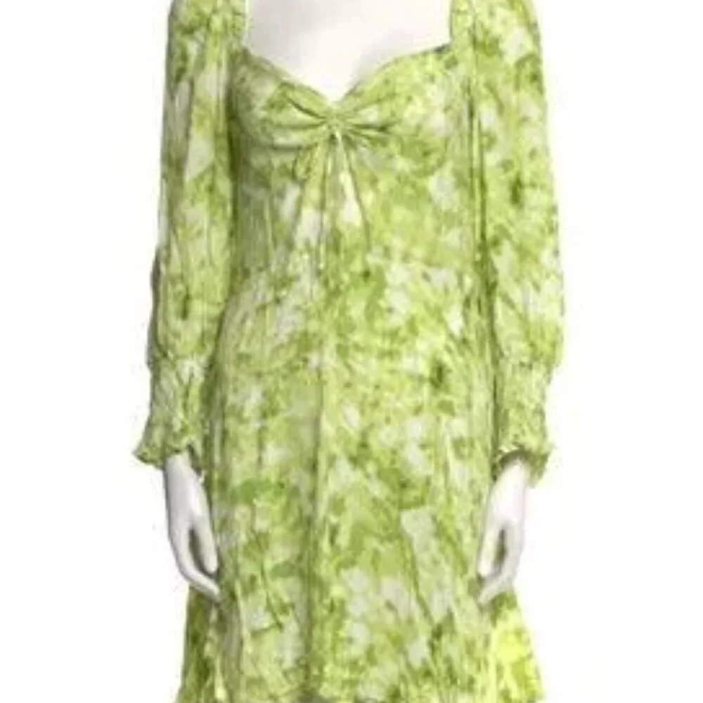 Faithfull The Brand Arianne Mini Dress Roos Tie Dye Size 6 - Picture 2 of 7